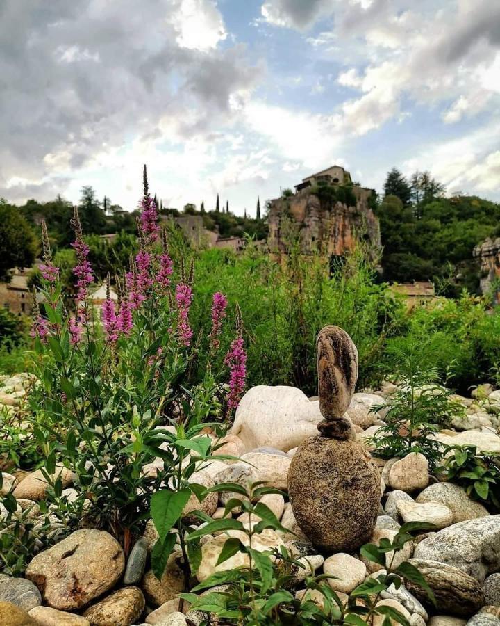 Lou Mouli Di Baou Bed & Breakfast Labeaume Dış mekan fotoğraf