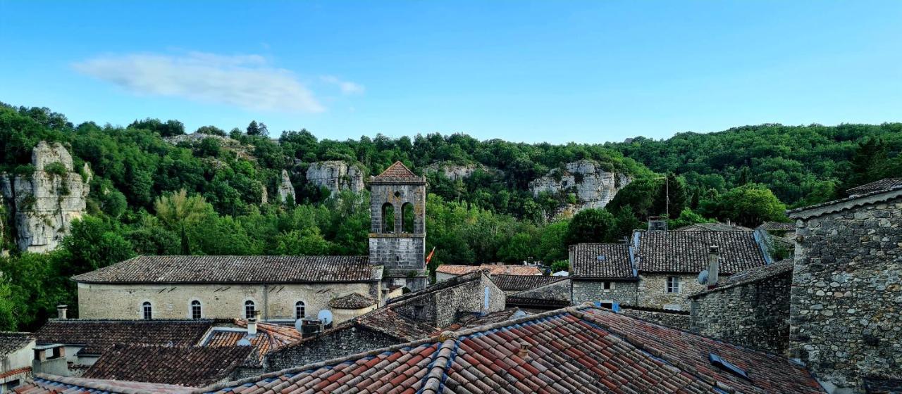 Lou Mouli Di Baou Bed & Breakfast Labeaume Dış mekan fotoğraf